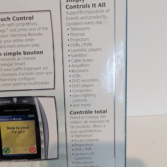 Logitech Harmony 880 Advanced Universal Remote New in Box - Picture 8 of 14